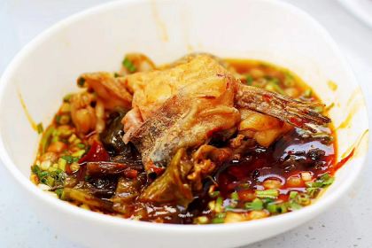 南馆炝锅鱼