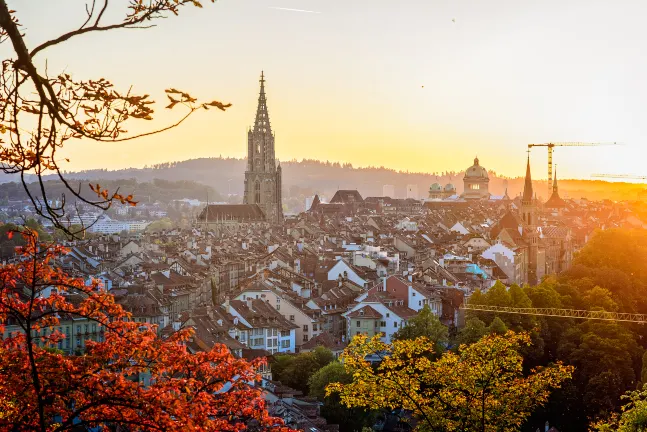 Номер с видом на горы Отели в г. Гриндельвальд