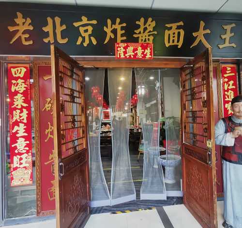 Old Beijing Fried Bean Sauce Noodle King (Yuetan)