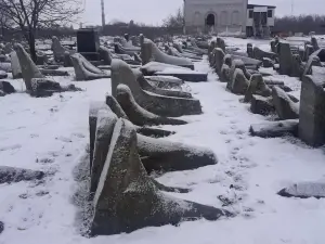 Levi Itskhaka Grave - רבי לוי יצחק מברדיצ׳וב могила леви ицхака