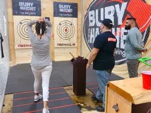 Bury the Hatchet Freehold - Axe Throwing