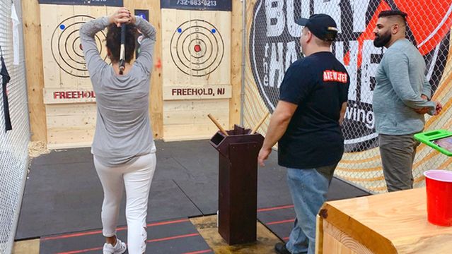 Bury the Hatchet Freehold - Axe Throwing