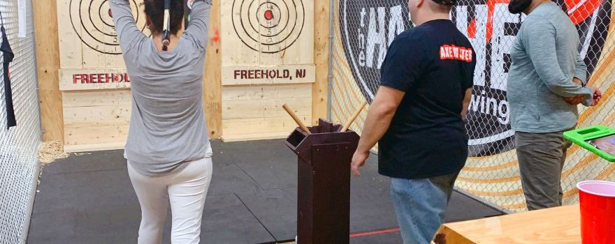 Bury the Hatchet Freehold - Axe Throwing