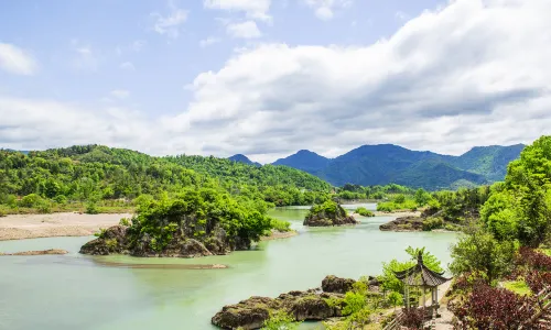楠溪江獅子岩風景區