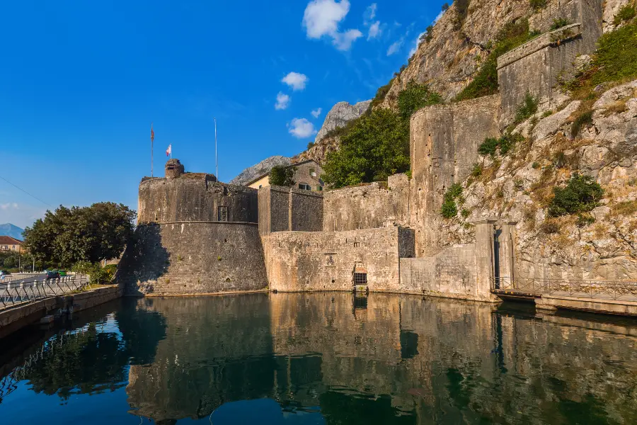 Kotor city walls