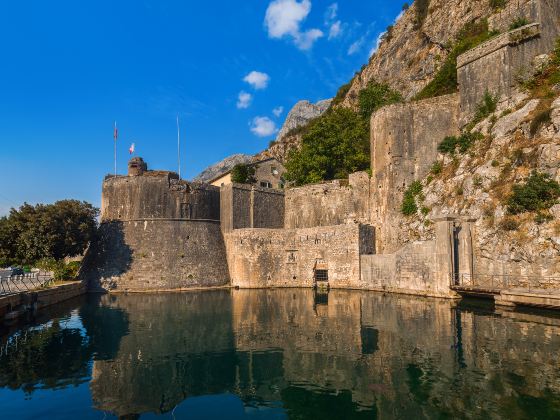 Kotor city walls