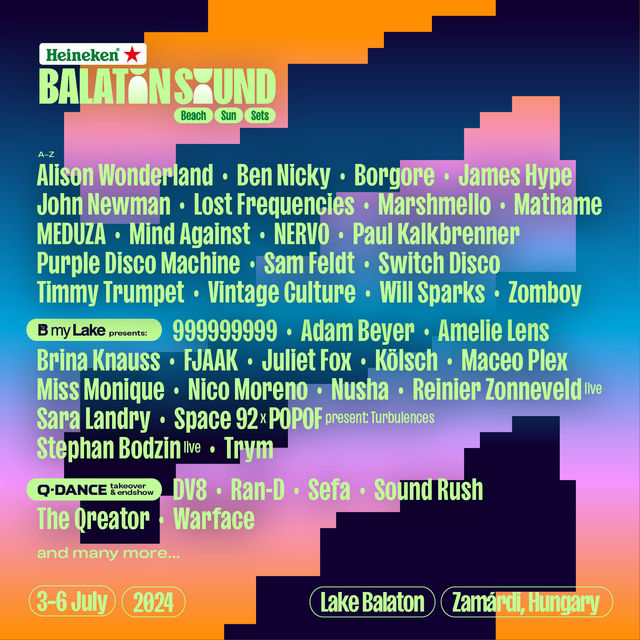 匈牙利布達佩斯 · Balaton Sound 2024音樂節 | 布達佩斯