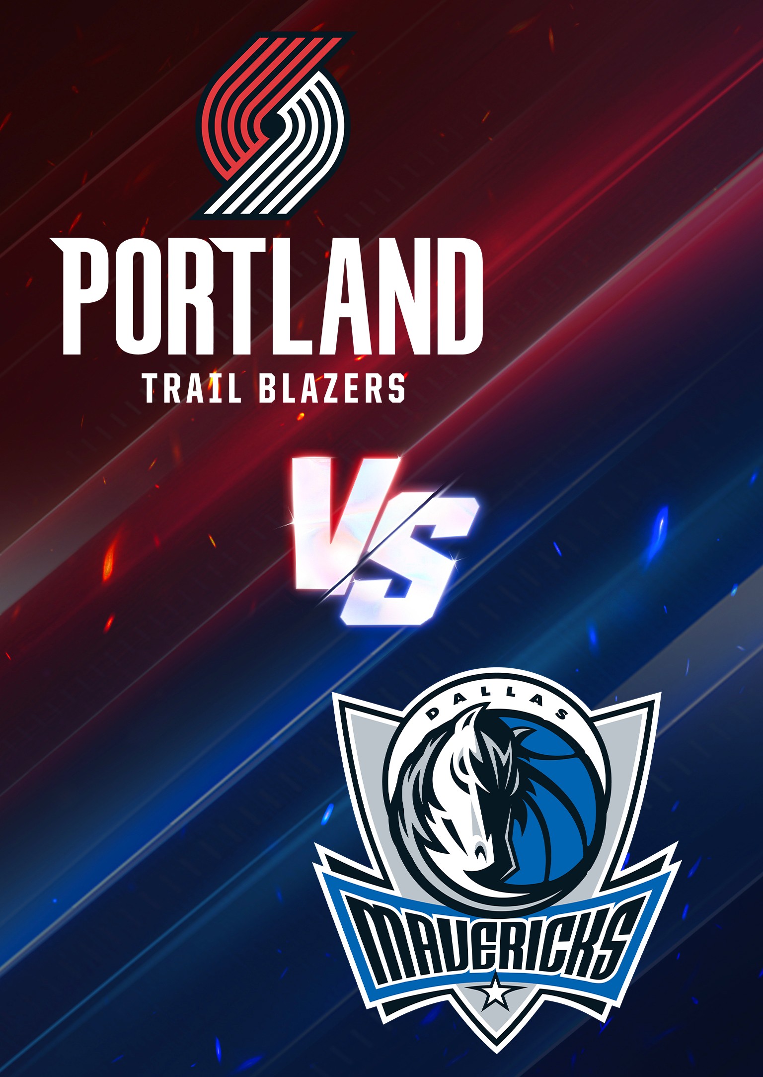 Dallas Mavericks at Portland Trail Blazers | Moda Center