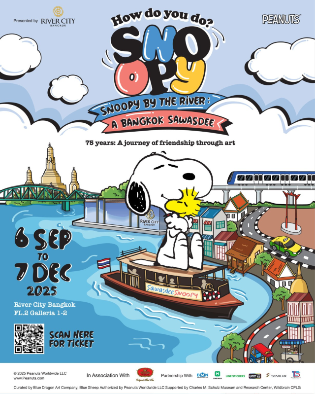 How Do You Do, Snoopy? 75 Years: A Journey of Friendship Through Art | Bangkok
