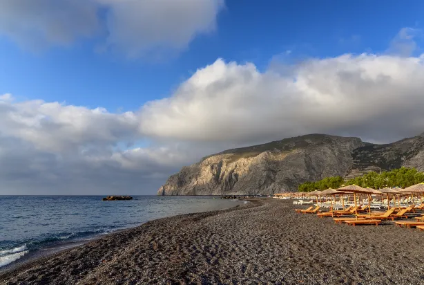 Kamari beach