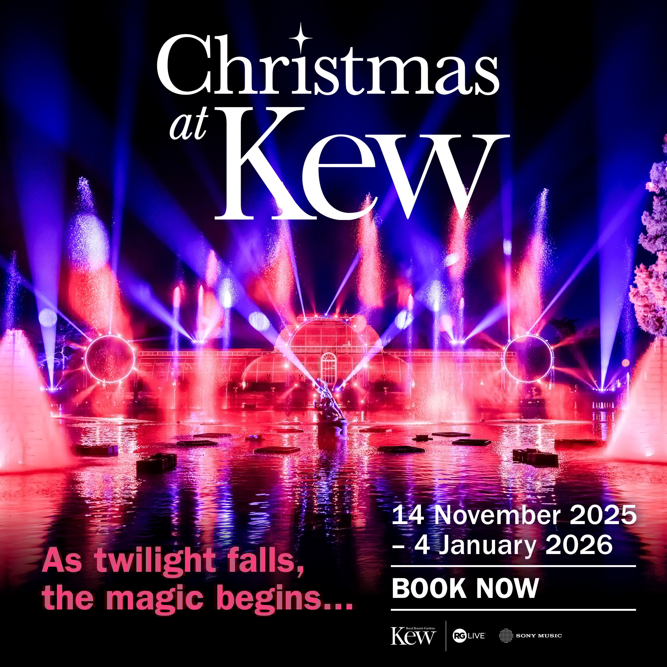 Christmas at Kew Gardens | Richmond upon Thames