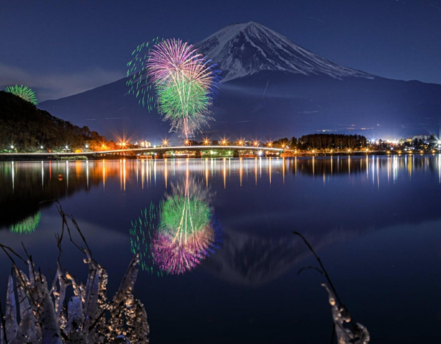 河口湖冬季花火大會 | 富士河口湖町