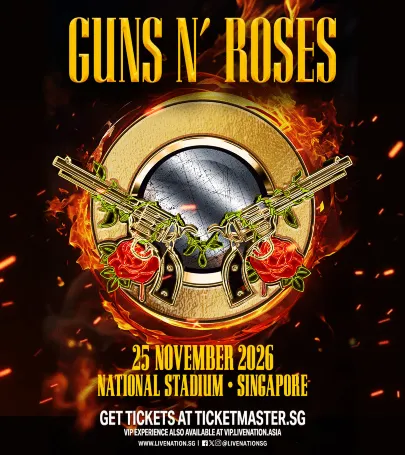 新加坡 · Guns N' Roses World Tour 2026 event in 珍拉丁