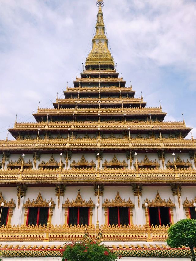Iconic Buddhist temple in Khon Kaen