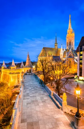 Bergblick-Hotels in Budapest