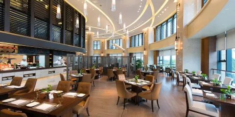 舟山希爾頓酒店·開自助餐廳