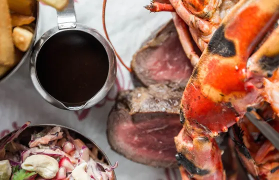 Beef & Lobster Galway