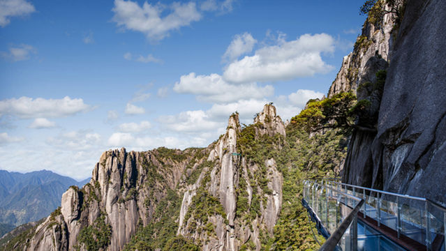 Suspended Glass Plank Road