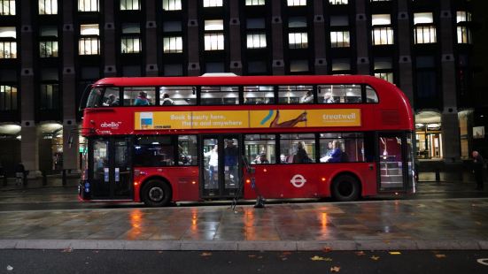 在倫敦街頭信步閑庭，感覺最打眼的就是倫敦的巴士了。大紅色的車