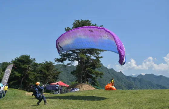 樓觀滑翔傘訓練基地滑翔傘票成人