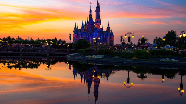 Kad Keistimewaan Rasmi Shanghai Disney 3/6/8/14 Permainan Sampai Main/Tiada Perhimpunan/