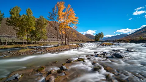 Xinduqiao Town attraction in Kangding