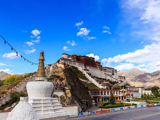 Yaowang Mountain Observation Deck, Potala Palace