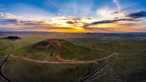 Volcano Views in Ulanqab
