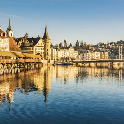 Отели рядом с достопримечательностью «Messe Luzern AG»