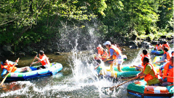 Changbai Mountain Daquan River Drifting