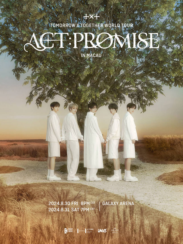 【中國澳門】TOMORROW X TOGETHER 2024《ACT : PROMISE》世界巡迴演唱會 | 銀河綜藝館