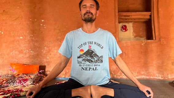 Meditation in Kathmandu