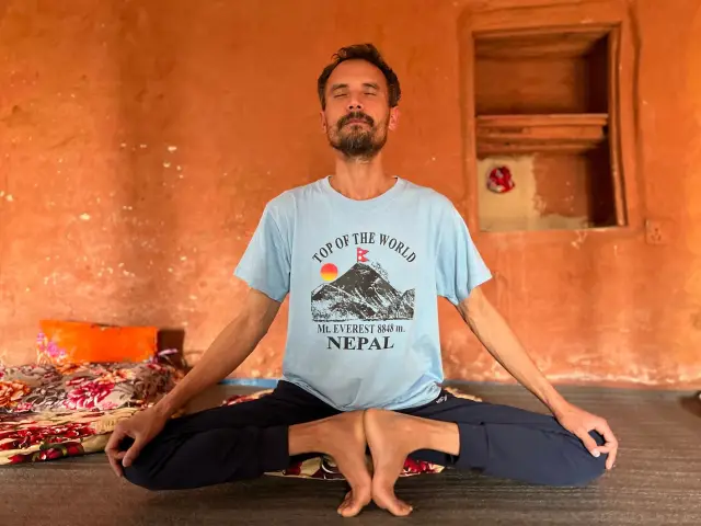 Meditation in Kathmandu