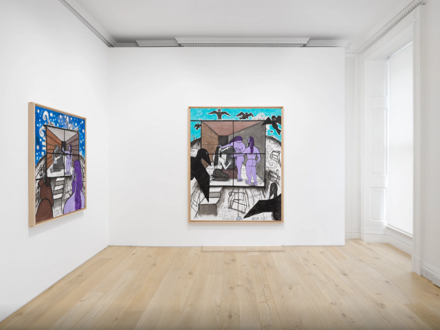 Carroll Dunham: Open Studio & Empty Spaces | Galerie Max Hetzler