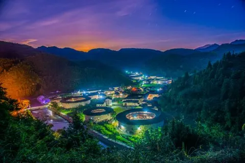 Tulou Complex at Hekeng Village