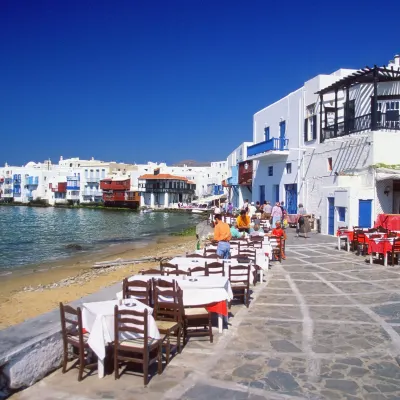Bergblick-Hotels in Mykonos
