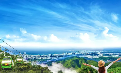 Sanya Fenghuang Ling Scenic Spot For Lovers' Pledge