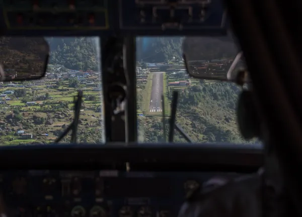 Flug nach Lukla