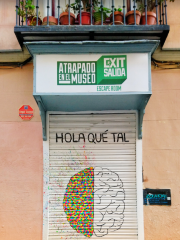 EXIT/SALIDA - Escape room Madrid - Atrapado en el Museo