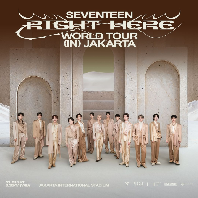 세븐틴「RIGHT HERE」월드 투어 | Jakarta International Stadium (JIS)