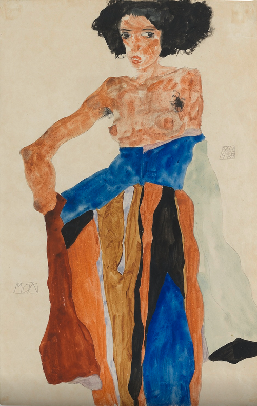 Egon Schiele: Portraits on Paper | Omer Tiroche Gallery