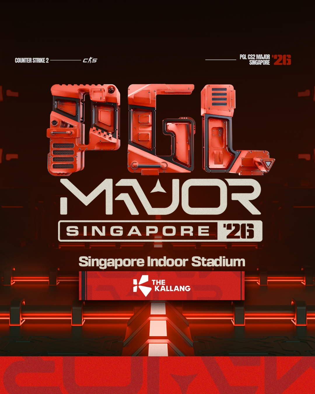 Counter-Strike PGL Major Singapore 2026 | Singapore Indoor Stadium