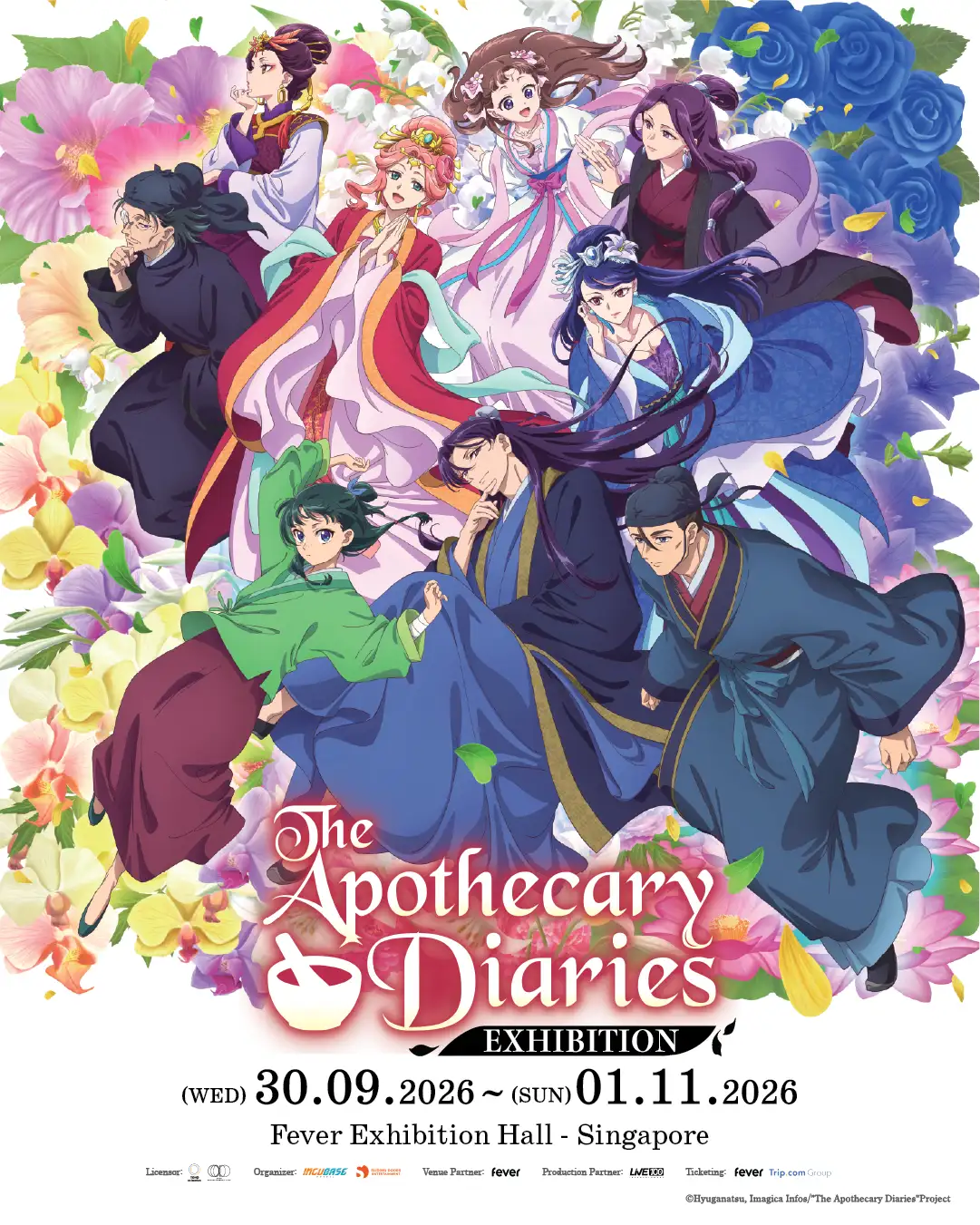 Apothecary Diaries Exhibition Singapore - Event Details at a Glance