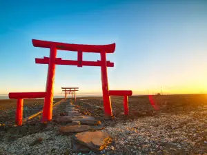 Floating Torii Gate of Oouo Shrine