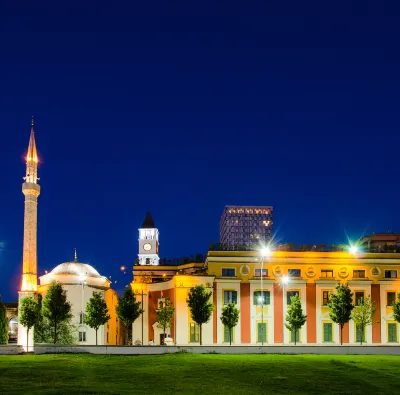 โรงแรมใกล้The Botanical Park of Tirana