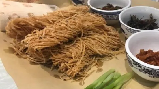 烙饃卷饊子