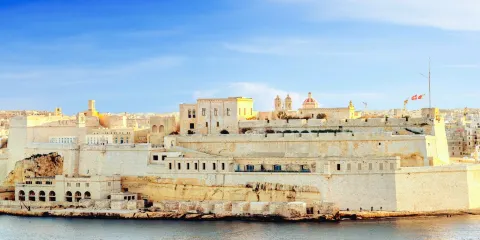 馬耳他+藍洞+舊薄荷街+上巴拉卡花園+聖安吉洛堡一日遊