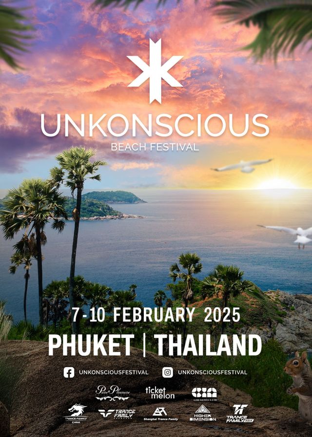 UnKonscious Festival Thailand 2025 | Patong Beach