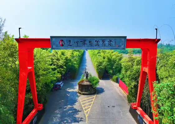 鄰近建川博物館聚落的酒店