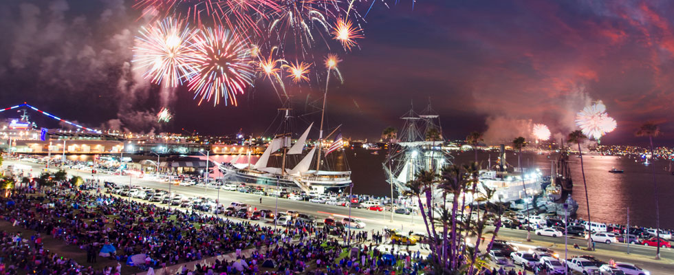 San Diego Fireworks Show | San Diego